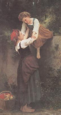 Adolphe William Bouguereau Little Marauders (mk26) France oil painting art